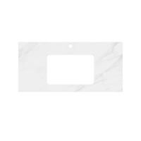 Спец. изделие декоративное для раковин, встраиваемых снизу Монте Тиберио 120 см, белый натуральный