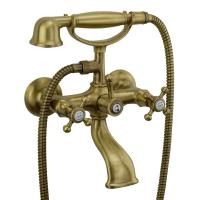 LADY Смеситель для ванны внешний, бронза