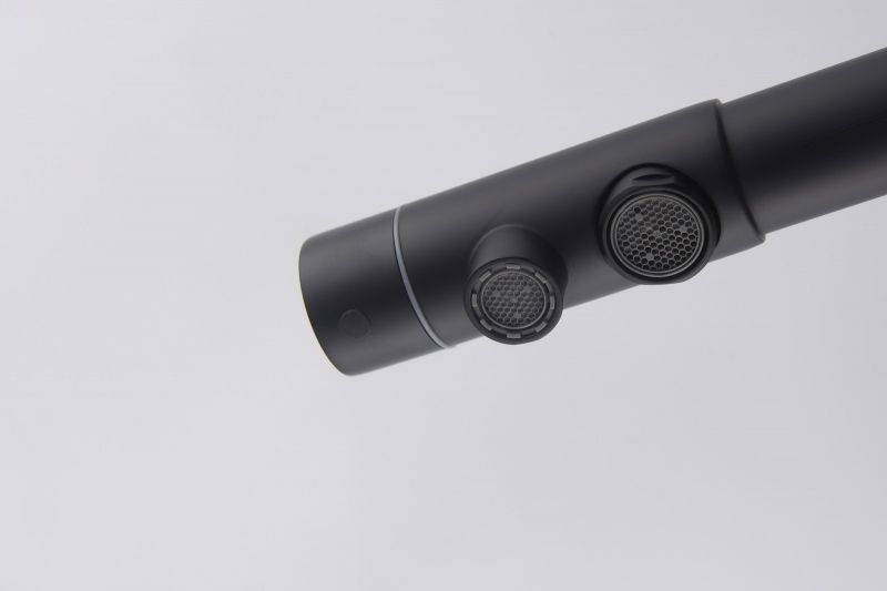 Смеситель для кухни Timo Hette 1026/03F Черный