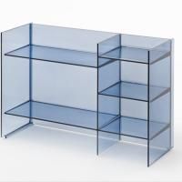 Полка, Laufen, Kartell by Laufen, ширина, мм-750, глубина, мм-260, высота, мм-530, тип установки-напольный, материал-пластик, цвет-синий