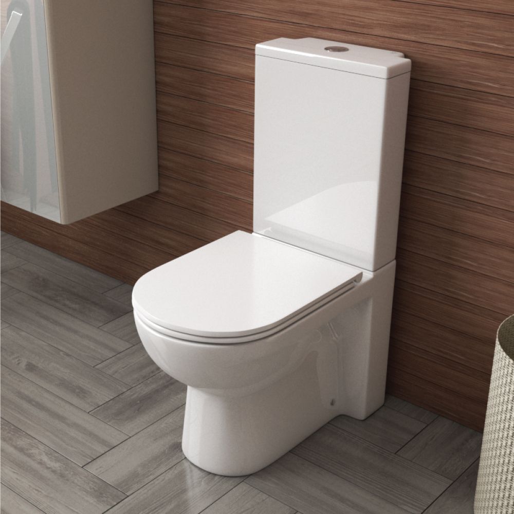 OWL Artic Cirkel-G Бачок унитаза-компакта, двойной слив 3\6л, арматура WDI