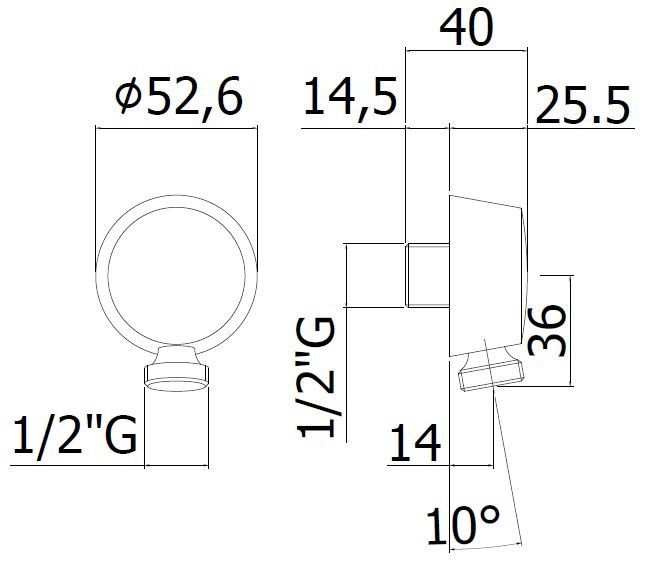 Штуцер CEZARES CZR-AI5