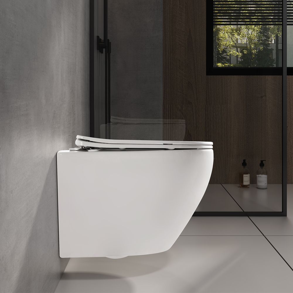 Унитаз подвесной WesnaArt NOVA 204-NOV03, белый, артикул 204-NOV03