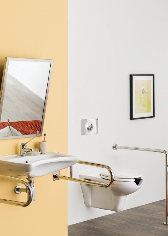 Унитаз Creavit BD320-11CB00E-0000 подвесной для инвалидов Белый без сиденья