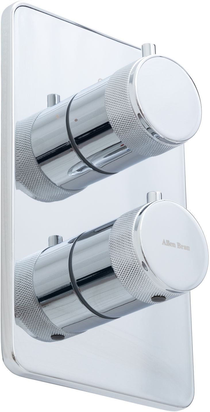 Смеситель для ванны Allen Brau Priority 5.31213-00 (с внутренней частью, 2 выхода) хром, артикул 5.31213-00