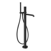 GESSI HABITO CESELLO Смеситель для ванны напольный, однорычажный, цвет Black XL