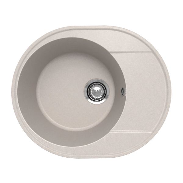 Кухонная мойка Ulgran Quartz Nora 585-10, песок