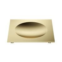 Decor Walther Cube DW 351 Мыльница настольная, цвет: золото матовое