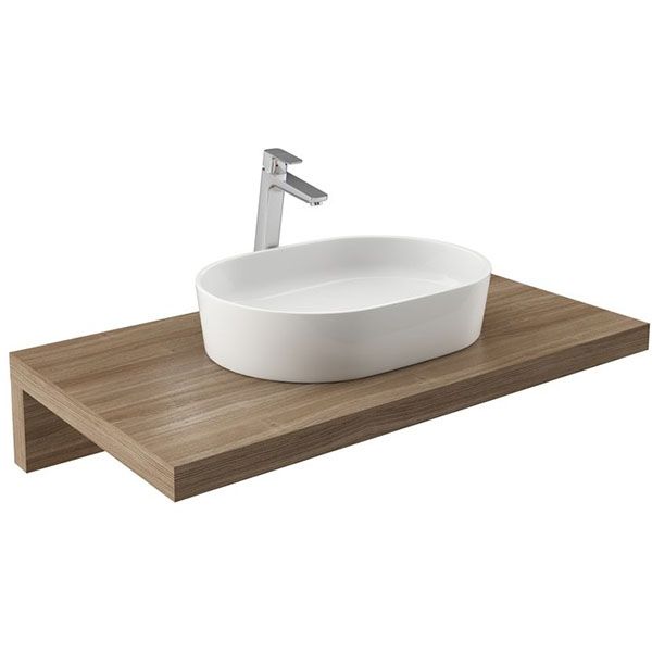 Раковина RAVAK MOON XJN01300002 (накладная, (56*40), белый), шт