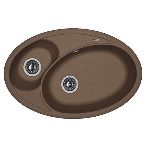 Кухонная мойка Florentina Селена 20.265.E0780 Антрацит