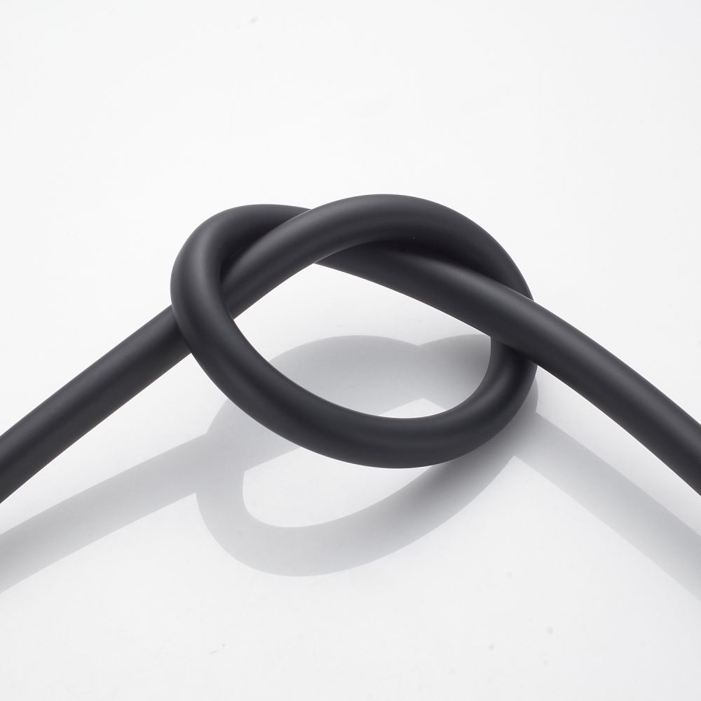 Шланг для душа Shevanik SE54-15 (150 см), черный, артикул SE54-15