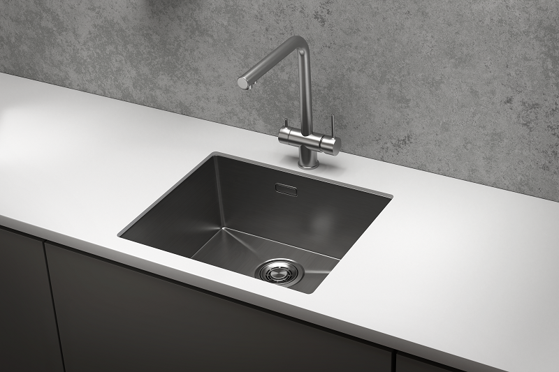 Кухонная мойка GRANULA (5445U, СТАЛЬ САТИН), артикул 5445U, СТАЛЬ САТИН