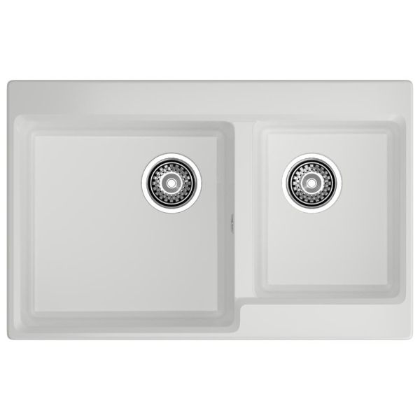 Кухонная мойка GranFest LEVEL 780K, иней