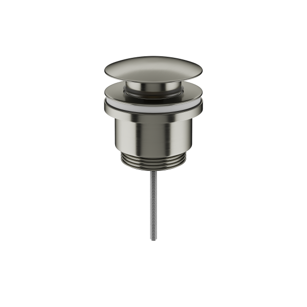 Донный клапан универсальный Ceramicanova 70003BN с системой "Клик - Клак" латунь брашированный никель ПВД (PVD)