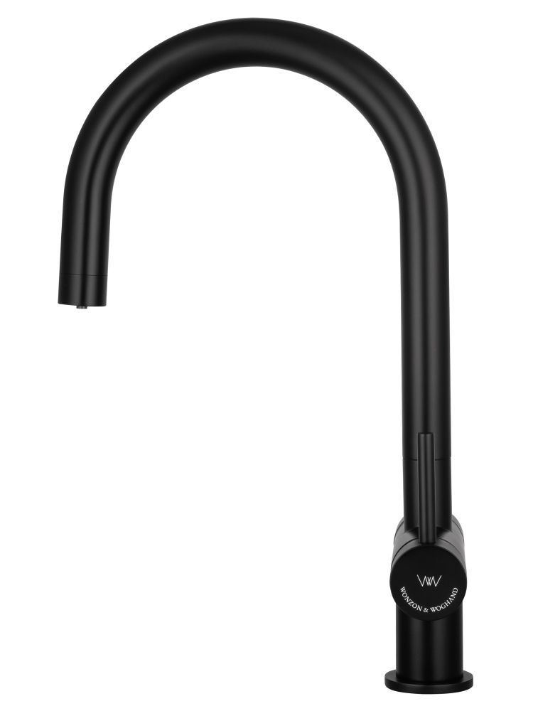 Смеситель для кухни c подключением фильтра WONZON & WOGHAND, Черный матовый (WW-3211-MB)