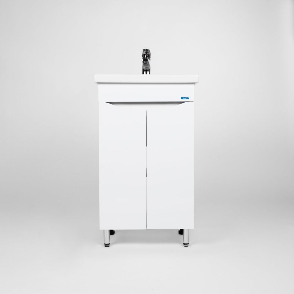 Тумба VIANT "Рим" 2 ств 380х460х820 под раковину .S-UM-COM50/1-w (COMO 50) (VRIM50CO-T2ST), артикул VRIM50CO-T2ST