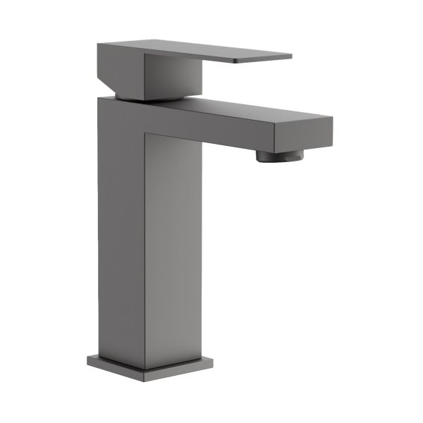 Смеситель для раковины BELZ B10817-3, оружейная сталь