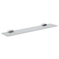 Emco Loft Полка хрустальное стекло сатинированное, 600mm, цвет хром Emco Loft Полка хрустальное стекло сатинированное, 600mm, цвет хром