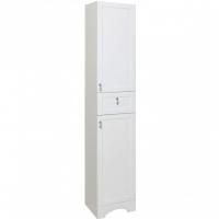 Шкаф пенал Runo Мерида 35 4620750028718 Белый