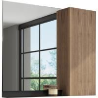 Зеркало со шкафом Comforty Кельн 90 4147987 Дуб темный