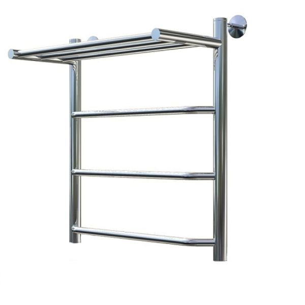 Полотенцесушитель водяной с полочкой (лесенка) Тругор Браво НК 1 П 60х50 см (без углов)