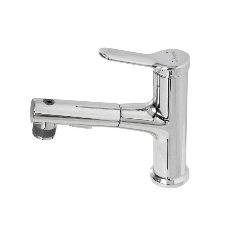 Смеситель с выдвижным изливом, хром BB-LVMD-CRM-W0, артикул BB-LVMD-CRM-W0