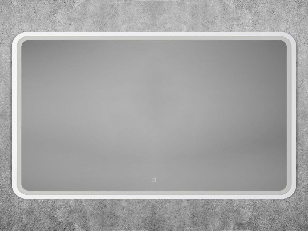 Зеркало с подсветкой "Genova 1200x800" AM-Gen-1200-800-DS-F-White, артикул AM-Gen-1200-800-DS-F-White