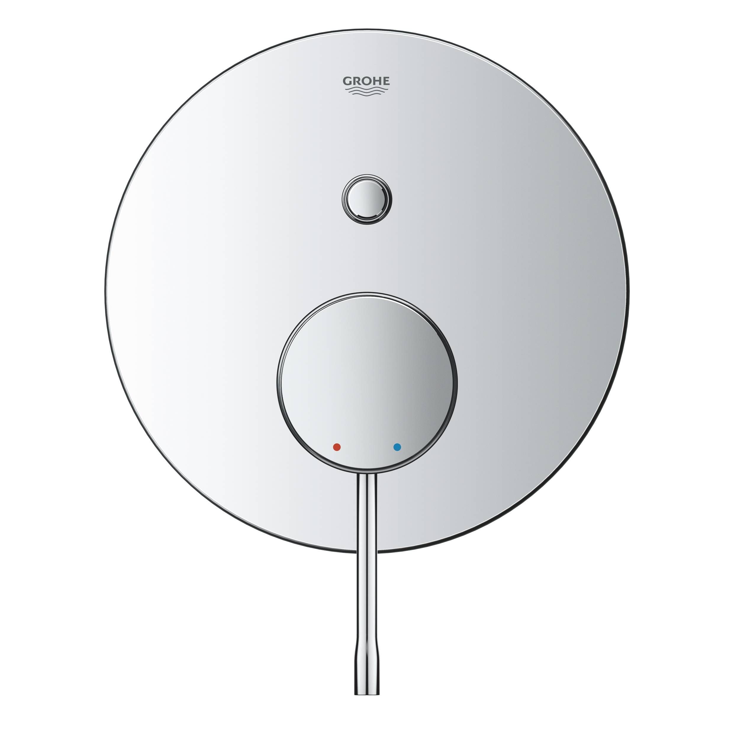 Смеситель однорычажный для ванны GROHE Essence, круглая розетка, хром (24058001) Смеситель однорычажный для ванны GROHE Essence, круглая розетка, хром (24058001)