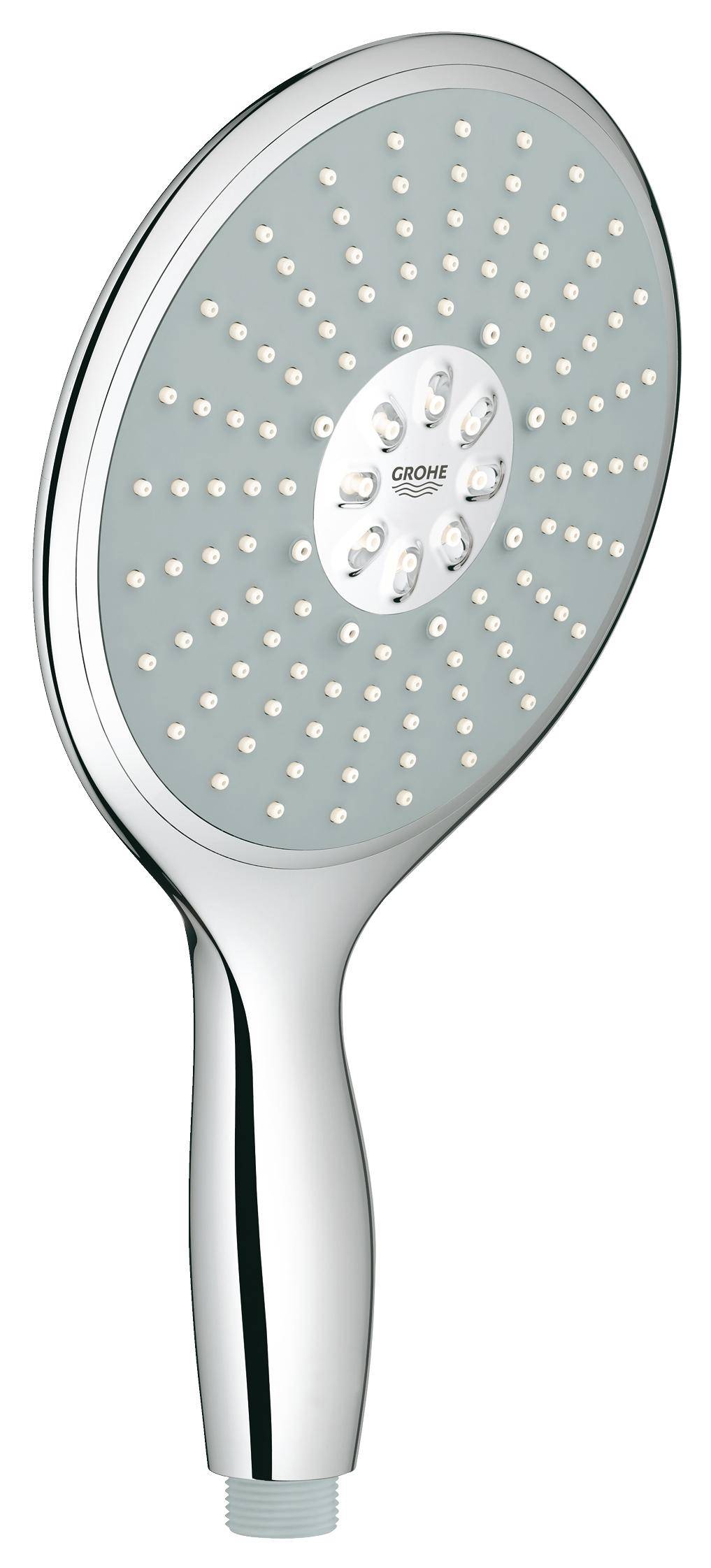 Ручной душ GROHE Power&Soul 160 (4 режима) с ограничением расхода воды, хром (27675000)