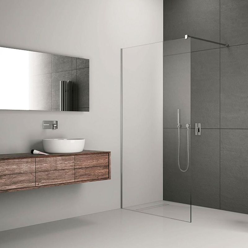 Душевая перегородка Radaway Modo New II Walk-in 90 профиль Хром стекло прозрачное