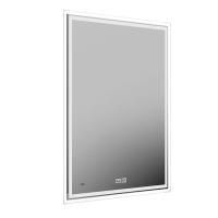 Зеркало TECNO c LED 60 с подсветкой, с функцией антизапотевание, белое глянцевое