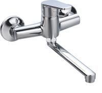 Смеситель Level для кухни, настенный,с изл. 220 мм, артикул: LV02