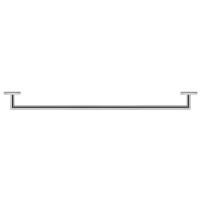 Duravit Karee Держатель банного полотенца 80см, цвет держателя: хром ЦЕНА)