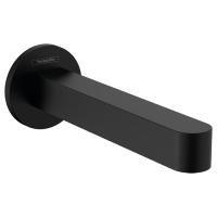 Излив, Hansgrohe, Finoris, монтаж-настенный, вынос излива, мм-189, стандарт подводки-1/2", цвет-матовый чёрный Излив, Hansgrohe, Finoris, монтаж-настенный, вынос излива, мм-189, стандарт подводки-1/2", цвет-матовый чёрный