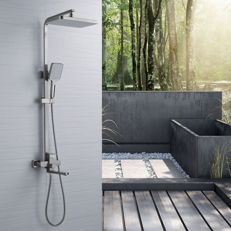 Душевая система Shevanik S7036L, сатин, артикул S7036L