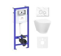 Комплект 6 в 1 Lavinia Boho Elegant Rimless 87561087, премиум с каменной клавишей