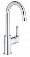 Смеситель для раковины GROHE Eurosmart New с высоким изливом и донным клапаном, L-size, хром (23537002) Смеситель для раковины GROHE Eurosmart New с высоким изливом и донным клапаном, L-size, хром (23537002)