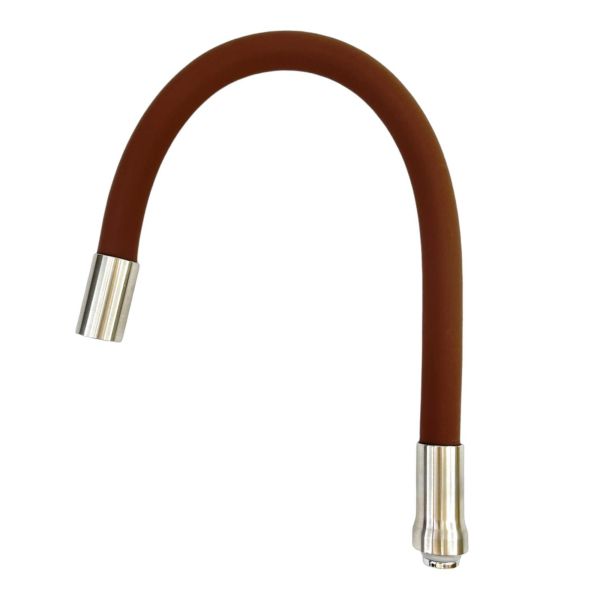Гибкий излив для кухонного смесителя Savol S-CG06L, коричневый