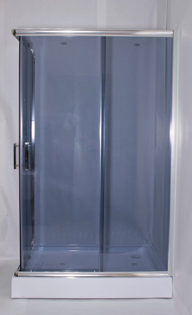 Уголок ZQ121G-R душевой PARLY с поддоном