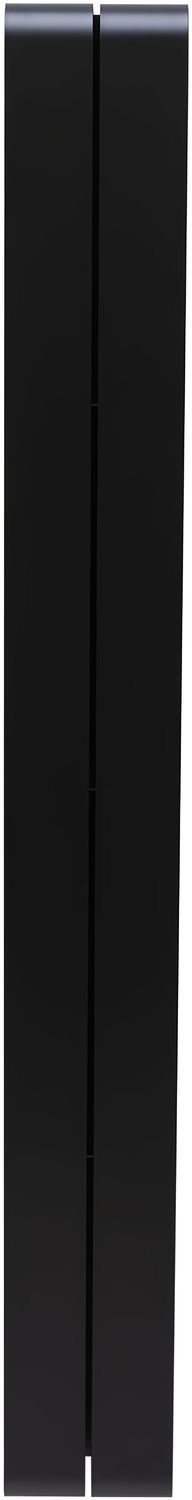 Полка Aquanet Магнум 15x130 черная матовая, вертикальная Полка Aquanet Магнум 15x130 черная матовая, вертикальная