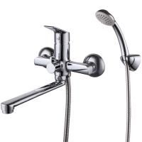 Смеситель для ванны Milardo Nelson NELSB00M02 универсальный Хром