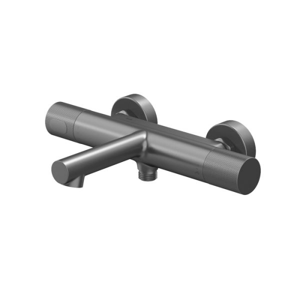 Смеситель для ванны с термостатом IDDIS Duna графит матовый (DUNGM02i74WA)