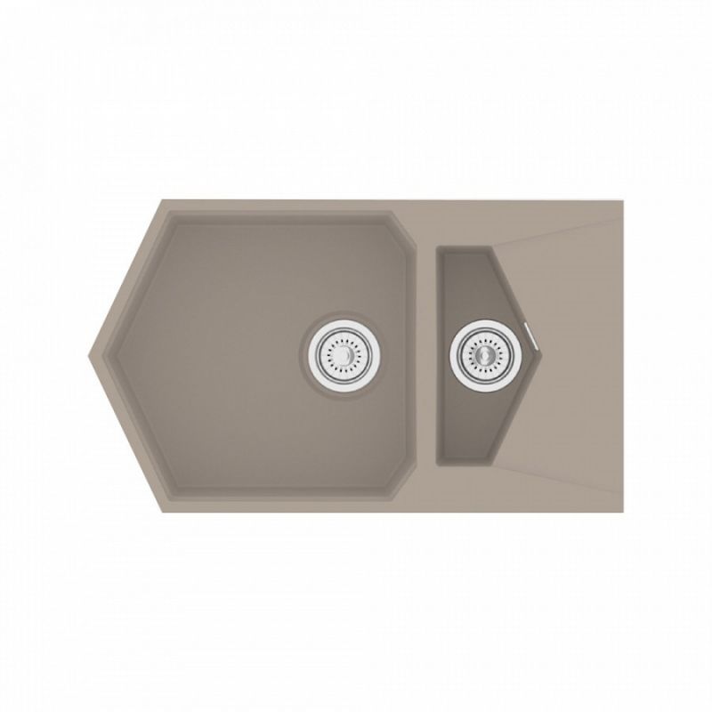 Кухонная мойка KitKraken Pond Grey 85 Серая Кухонная мойка KitKraken Pond Grey 85 Серая