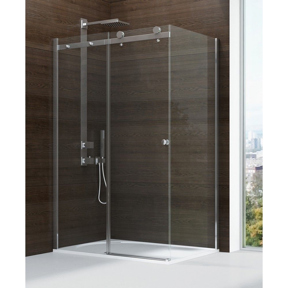 Душевое ограждение NEW TRENDY DIORA 140x80x200 EXK-1317/EXK-1305 (хром)