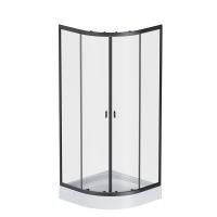 W88G-205-080BT64 X-Joy Twin Slide, Душевое ограждение без поддона, 80x80, профиль черный W88G-205-080BT64 X-Joy Twin Slide, Душевое ограждение без поддона, 80x80, профиль черный