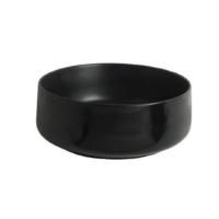 ARTCERAM COGNAC Раковина настольная Ø 42 см, цвет матовый черный, Saniglaze