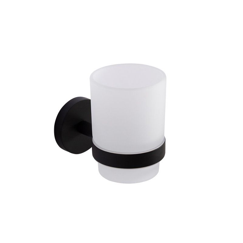 RELAX-TUMS-01 Стакан подвесной, стекло, исполнение хром, артикул RELAX-TUMS-01