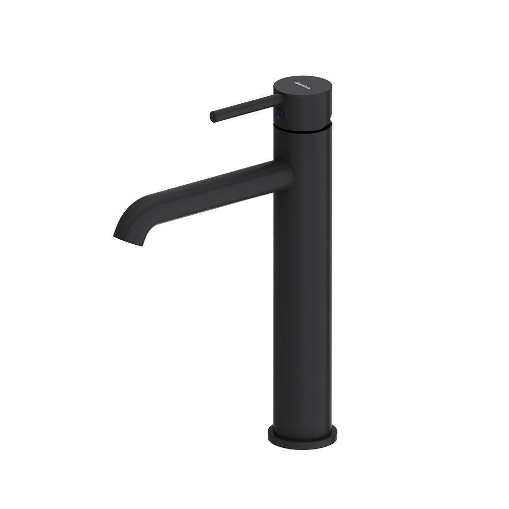 360250300 Scandinavian Pure, смеситель для раковины высокий, чёрный 360250300 Scandinavian Pure, смеситель для раковины высокий, чёрный