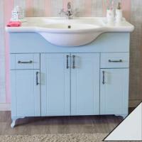 Тумба для раковины Sanflor Глория 105 С000005714 Белая Тумба для раковины Sanflor Глория 105 С000005714 Белая