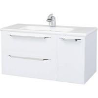 Тумба под раковину Bellezza Луиджи 100 4639217270010 подвесная Белая